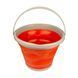 Складное ведро силиконовое 10л. Tramp TRC-091 Orange