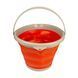 Складное ведро силиконовое 10л. Tramp TRC-091 Orange