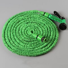Садовый шланг для полива XHOSE 60 м с распылителем, зеленый