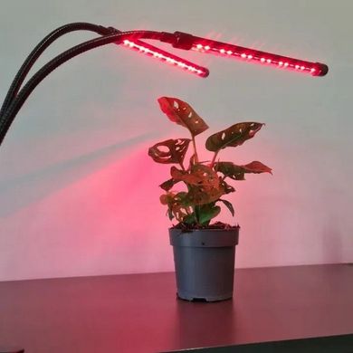 Фитолампа для растений 2 ветки Plant GrowLight-2 с таймером