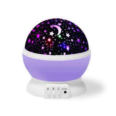 Проектор зоряне небо нічник куля Star Master Dream QDP01 Purple