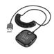 ФМ модулятор FM трансмиттер Bluetooth для авто HOCO E65 Black