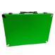 Набор для рисования в чемоданчике MK 2454, 34.5x25x6 см, зеленый