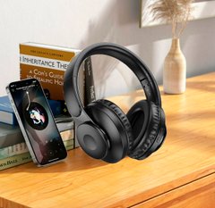 Навушники бездротові Bluetooth HOCO Enjoy W45 Black