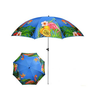 Пляжна парасолька від сонця посилена з нахилом Stenson "Фламінго"