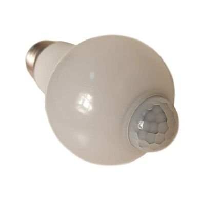Светодиодная лампа с датчиком движения E27 LED 5 Вт