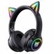 Навушники Bluetooth ONIKUMA Gaming CAT B90 Gaming CAT B90 з підсвічуванням, Black