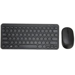 Беспроводная клавиатура и мышь набор 2в1 Wireless 902 8887 Black