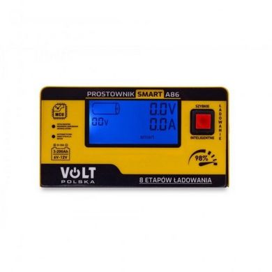 Зарядний пристрій для автомобільних акумуляторів Volt Polska Smart A86 6V/12V 15A