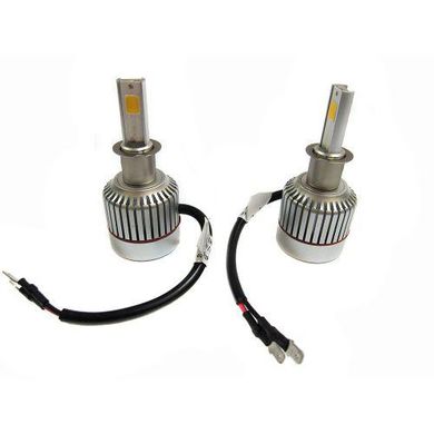 ЛІД лампи для авто світлодіодні UKC Car Led Headlight H3 33W 3000LM 4500-5000K