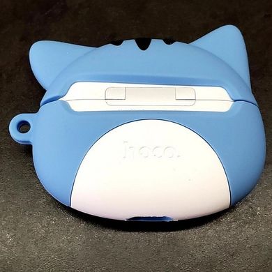 Беспроводные детские наушники Bluetooth HOCO EW48 в кейсе Blue