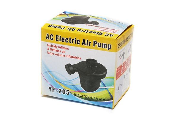 Компрессор насос электрический для матрасов 220V Electric Air Pump YF-205
