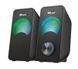 Колонки для ПК Trust Arys 2.0, 14Вт, USB/AUX, RGB, черные