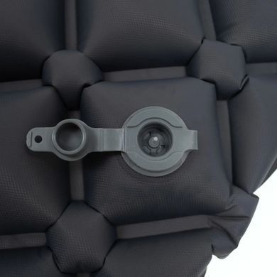 Надувний туристичний килимок Tramp UTRI-028-dark-grey темно-сірий