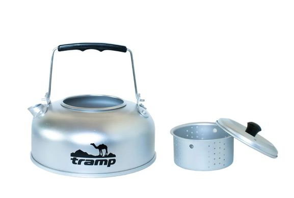 Походный чайник Tramp TRC-038 0.9 л алюминиевый, Silver