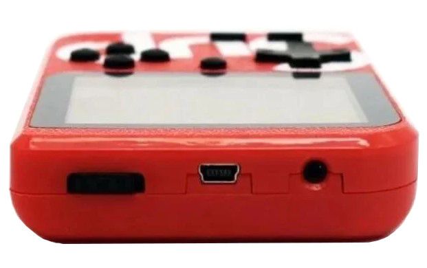 8-бітна приставка з джойстиком MHZ GAME SUP 6927, червона, 400 ігор