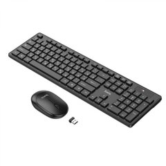 Комплект беспроводная клавиатура и мышь HOCO GM17, Black