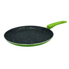Сковорода млинна 24 см Con Brio СВ-2424 Eco Granite Green