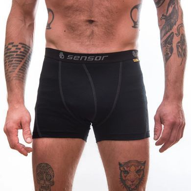 Термотрусы мужские SENSOR MERINO ACTIVE размер M черные