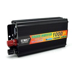 Инвертор преобразователь напряжения автомобильный UKC 1000W