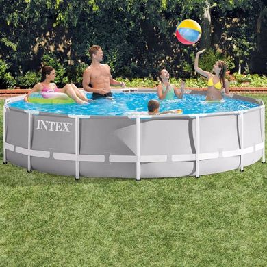Бассейн каркасный Intex 26720 Ultra Frame Pool 427 x 107 см Grey