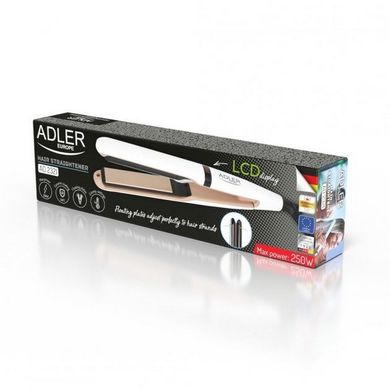 Плойка выпрямитель для волос Adler AD 2321 с дисплеем